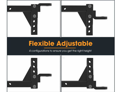 Trailer Tow Hitch Ball Mount