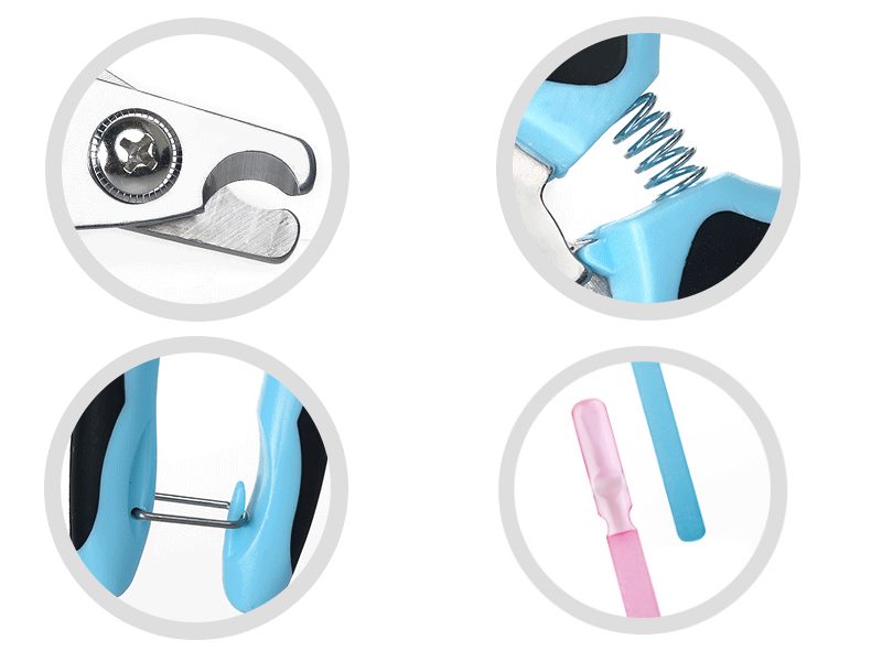 Stainless Steel Pro Nail Clipper Cutter Scissor For Pets Dog Cat Bird 1pc SIZE S