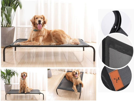 Pet Bed Dog Cat Bed Mesh Elevated Raised Indoor Sleeping Cot