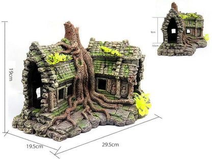 Fish Tank Decoration / Aquarium Ornament, TREE HOUSE