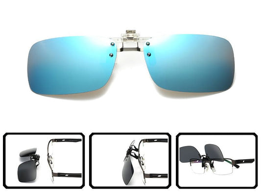 Polarized Sunglasses Clip - BLUE