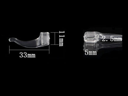 10 Pairs Eyeglasses Silicon Antislip Holder Glasses Cover Ear Hook Retainer - L