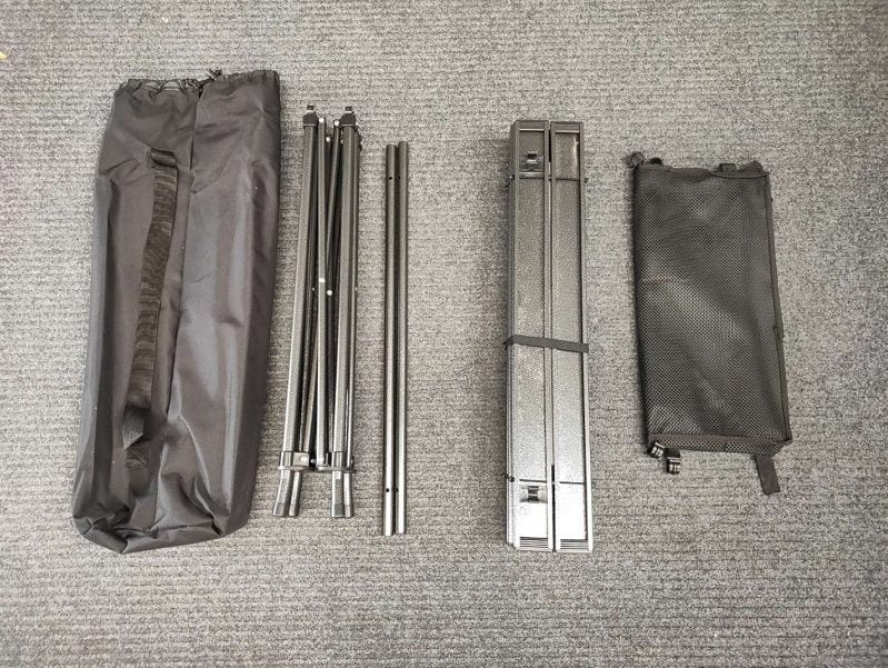 Portable Folding Table Tea Picnic Camping Barbecue Square Table 55cm