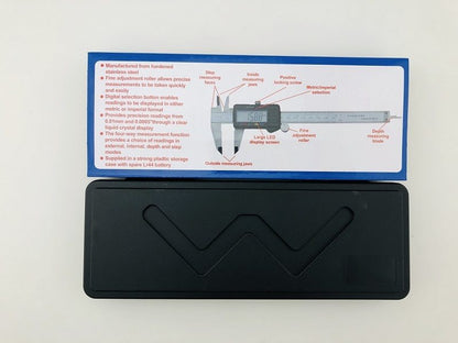 Stainless Steel 150mm Digital LCD Vernier Caliper