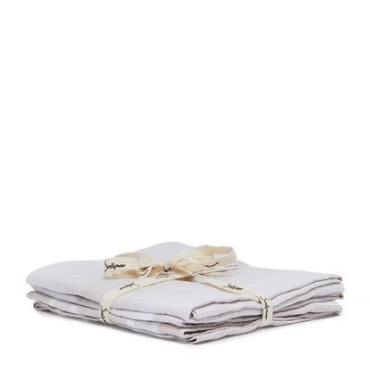 Pure Linen Stripe Tea Towel