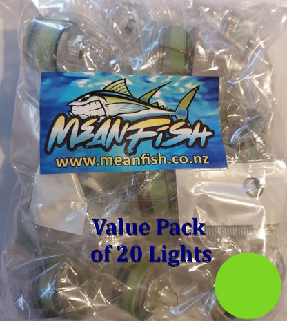 20 pcs  Deep Water Strobe Fishing Light - Value Pack