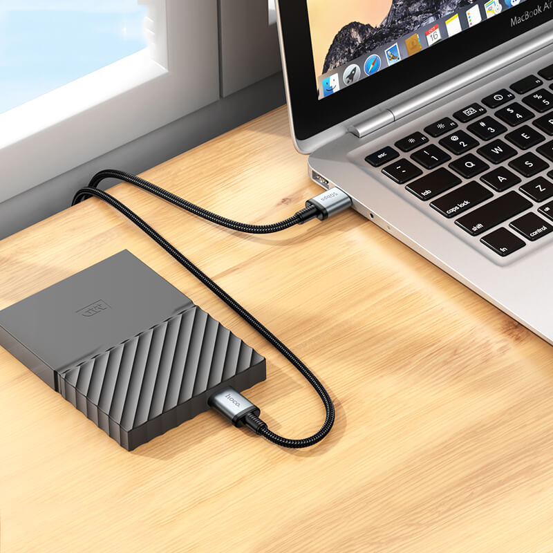Hoco High Transmission USB to Micro USB 3.0 Data Cable US10 0.5M