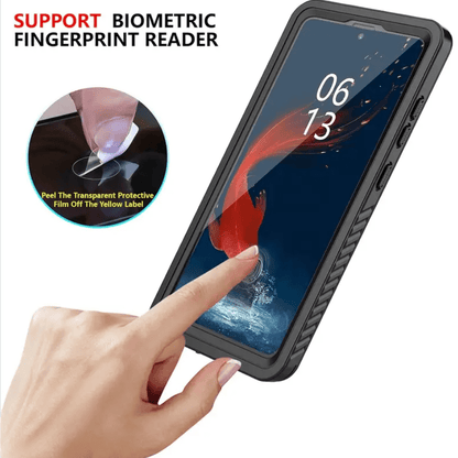 Waterproof & Shockproof Case for Samsung Galaxy S25 Plus – Clear Protective Cover