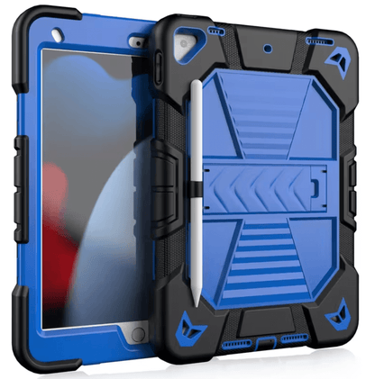 Rugged iPad Air 11" 2024 Case – Shockproof Cover Stand & Pencil Holder