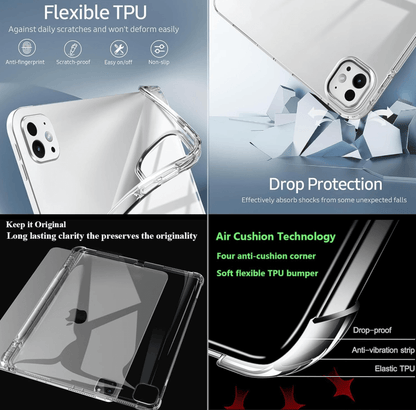 iPad Pro 11 3rd Gen 2021 Clear Case – Slim Transparent Cover