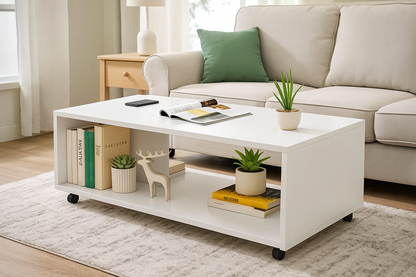 Coffee Table 120CM White