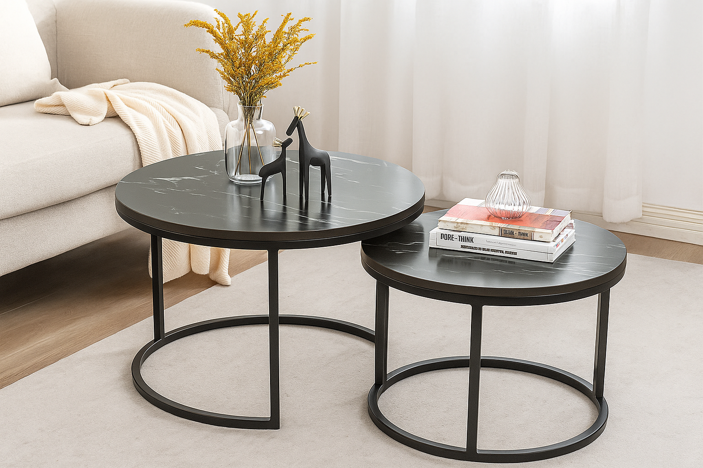 Coffee Table Unique Style 2in1 Table