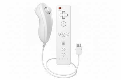 2 in 1 Wii Motion Plus Controller & Nunchuk Set – Wireless Gamepad