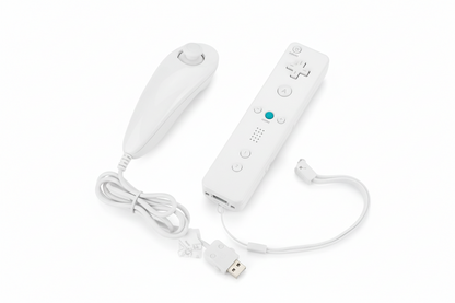 2 in 1 Wii Motion Plus Controller & Nunchuk Set – Wireless Gamepad