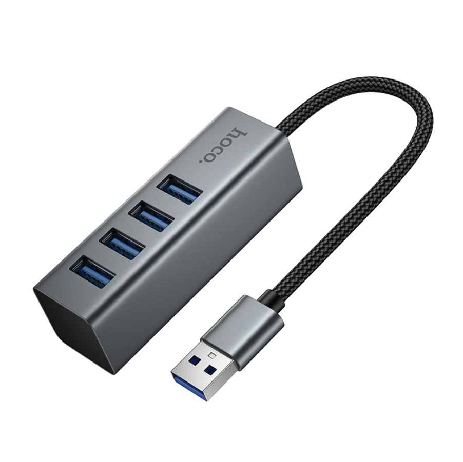USB A to 4 Port USB 3.0 Expansion Hub 5Gbps (HB1B)