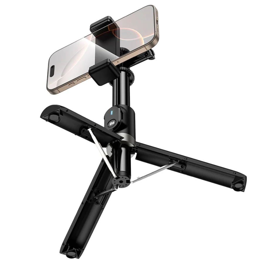 Bluetooth Selfie Stick Tripod 95cm with Remote (K101)