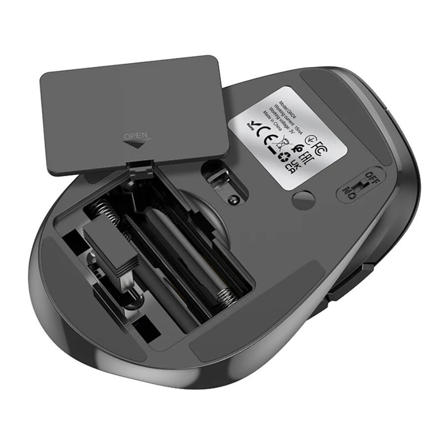 Wireless Mouse Bluetooth 2.4G Adjustable DPI (GM24)