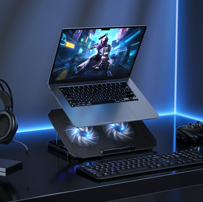 Laptop Stand with Cooling Fan Adjustable (GA4)