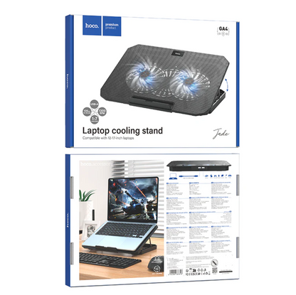 Laptop Stand with Cooling Fan Adjustable (GA4)