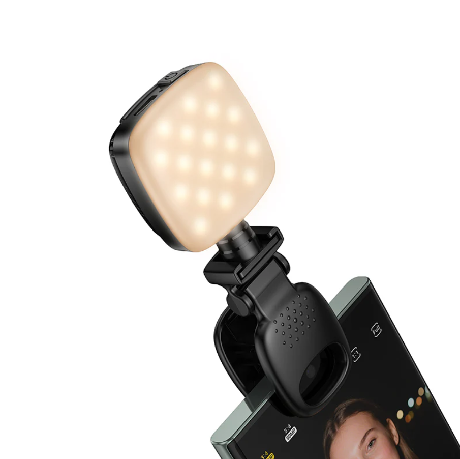 Hoco Portable Mini LED Fill Light Clip On 9 Level (K28)