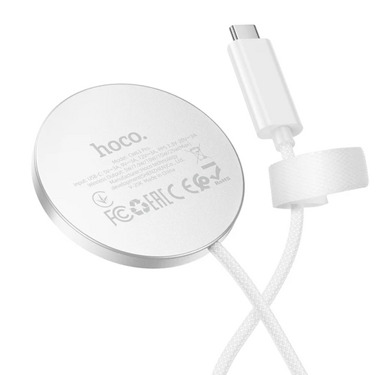 Hoco 25W Qi2.2 Magnetic Wireless Charger (CW63 Pro) White