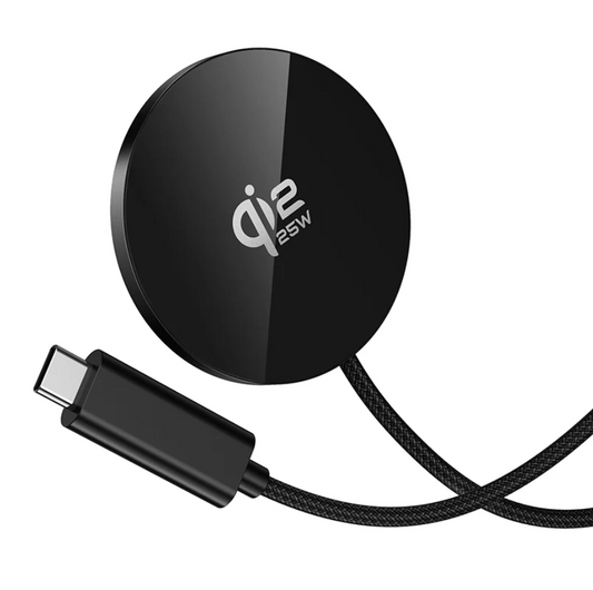 Hoco 25W Qi2.2 Magnetic Wireless Charger (CW63 Pro) Black