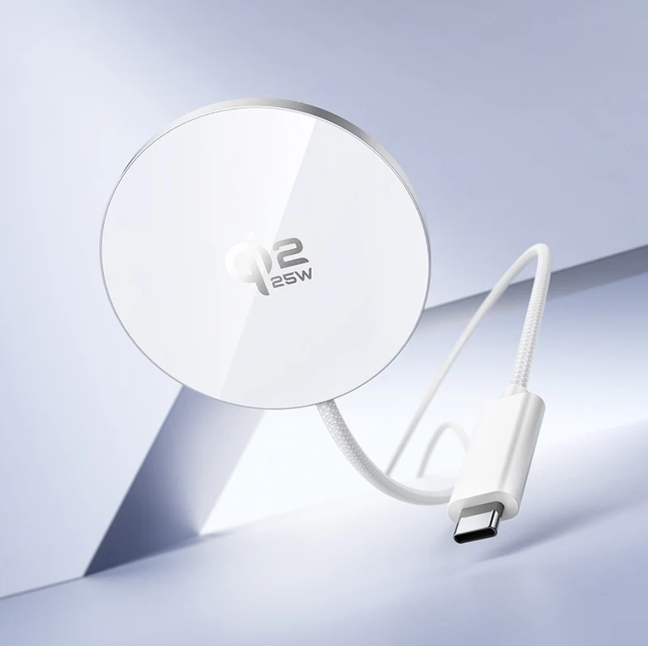 Hoco 25W Qi2.2 Magnetic Wireless Charger (CW63 Pro) White