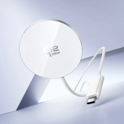 Hoco 25W Qi2.2 Magnetic Wireless Charger (CW63 Pro) White