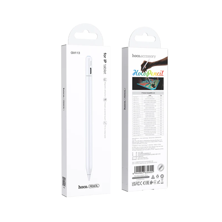 Hoco Smart Stylus Pen for iPad With Magnetic Palm Rejection (GM113)