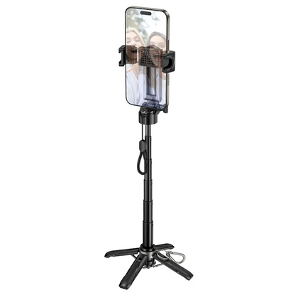 Hoco Mini Bluetooth Selfie Stick Tripod With Remote (K27)