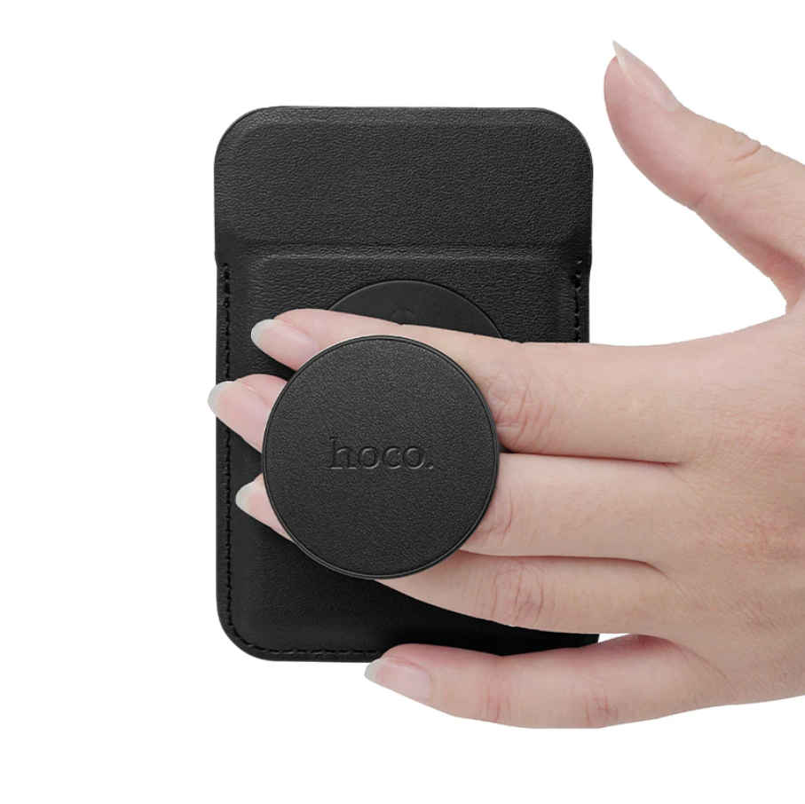 Hoco Magnetic Card Pocket Wallet Slim Phone Holder (GT6)