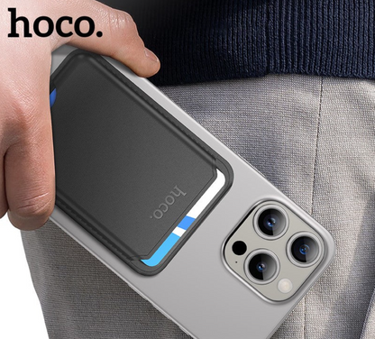 Hoco Leather Magnetic Card Pocket Slim Wallet (DLB01)