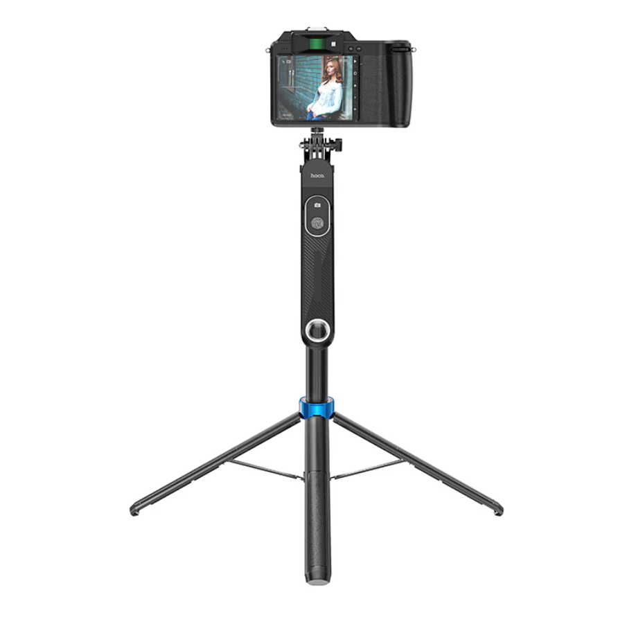 Hoco Premium Bluetooth Selfie Stick 1.75m Quadpod Stand (K22)