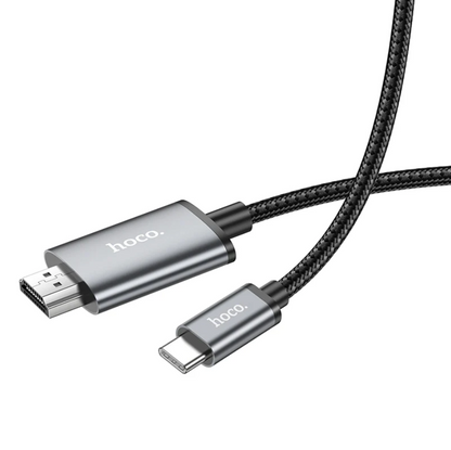 Hoco Type C to 4K HDMI Cable 2 Meter (UA27-C)