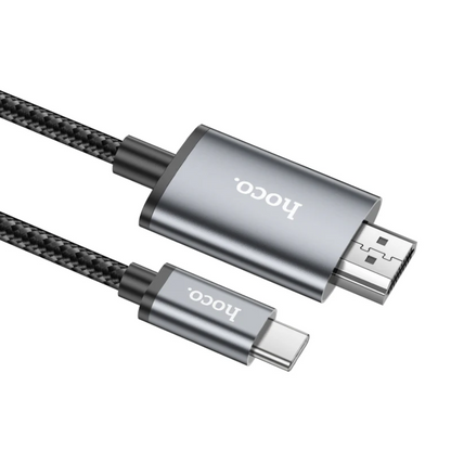 Hoco Type C to 4K HDMI Cable 2 Meter (UA27-C)