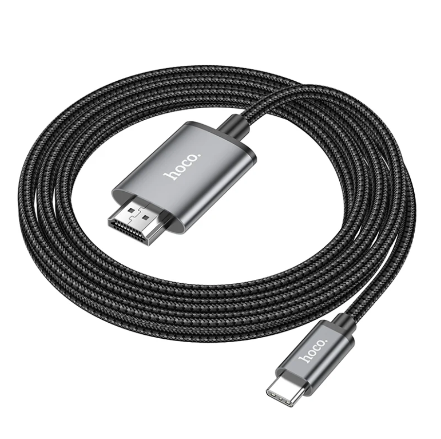 Hoco Type C to 4K HDMI Cable 2 Meter (UA27-C)