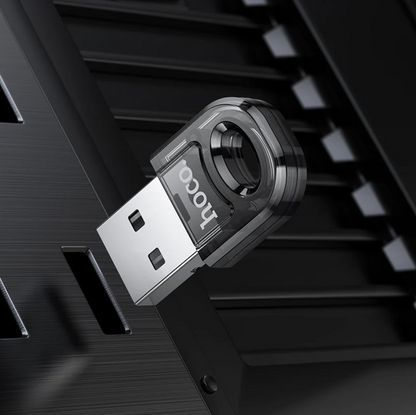 Hoco USB Bluetooth Receiver Adaptor Wireless Dongle (UA28)
