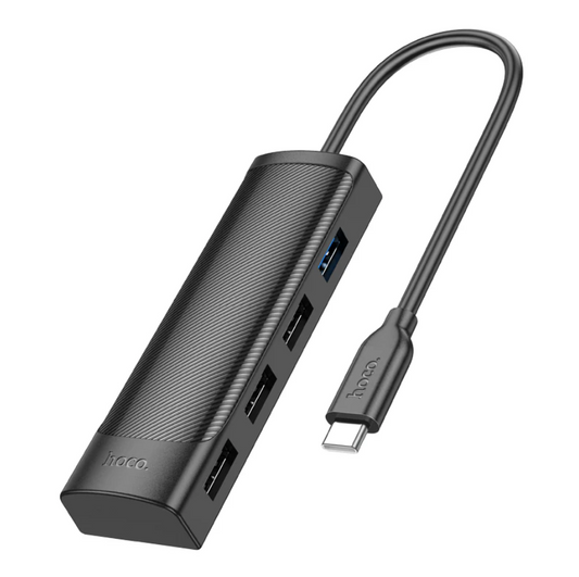 Hoco USB-C to USB-A 4 in 1 USB Expansion Hub 5Gbps (HB41)