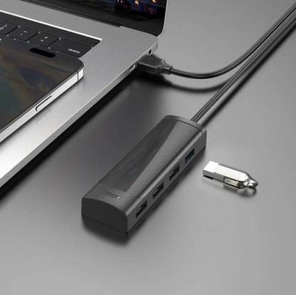Hoco USB-C to USB-A 4 in 1 USB Expansion Hub 5Gbps (HB41)