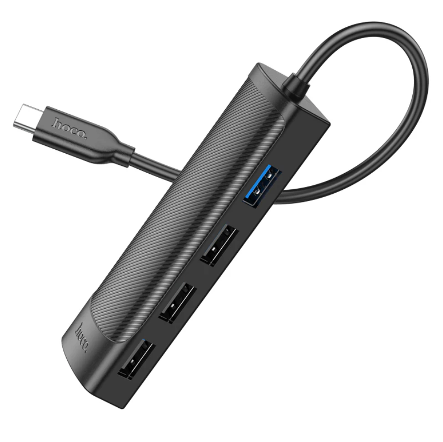 Hoco USB-C to USB-A 4 in 1 USB Expansion Hub 5Gbps (HB41)