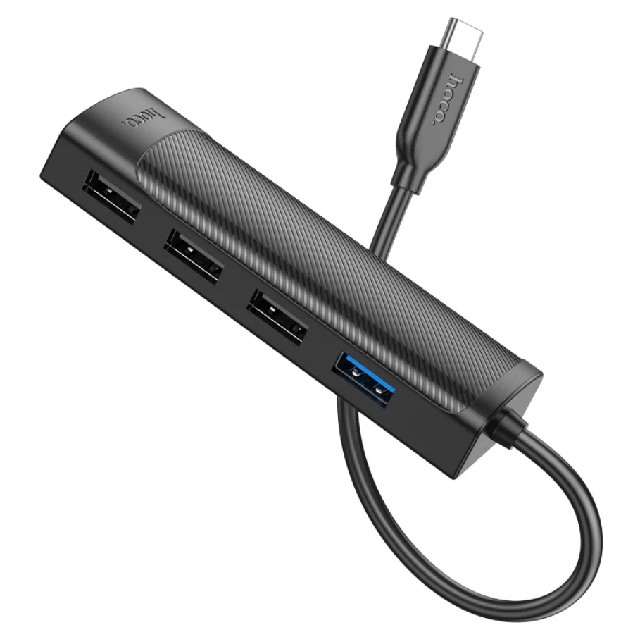 Hoco USB-C to USB-A 4 in 1 USB Expansion Hub 5Gbps (HB41)