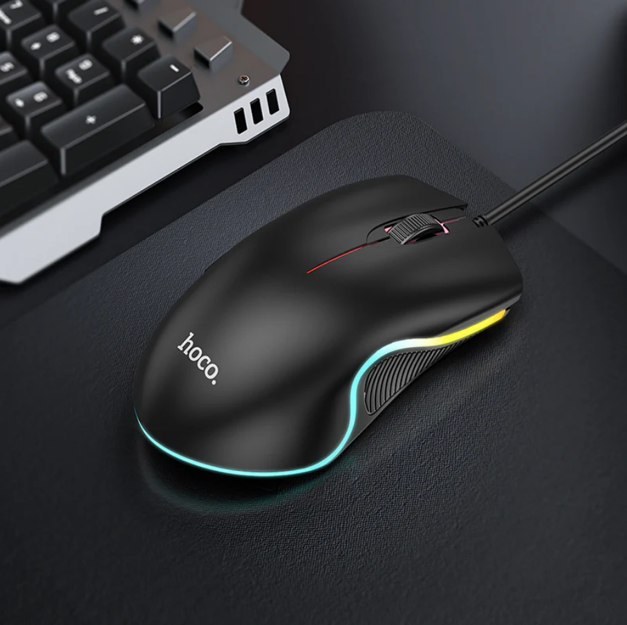 Hoco Wired Gaming Mouse RGB Ergonomic GM19