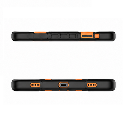Samsung Galaxy Tab S9 Rugged Shockproof Case with Kickstand (Orange)