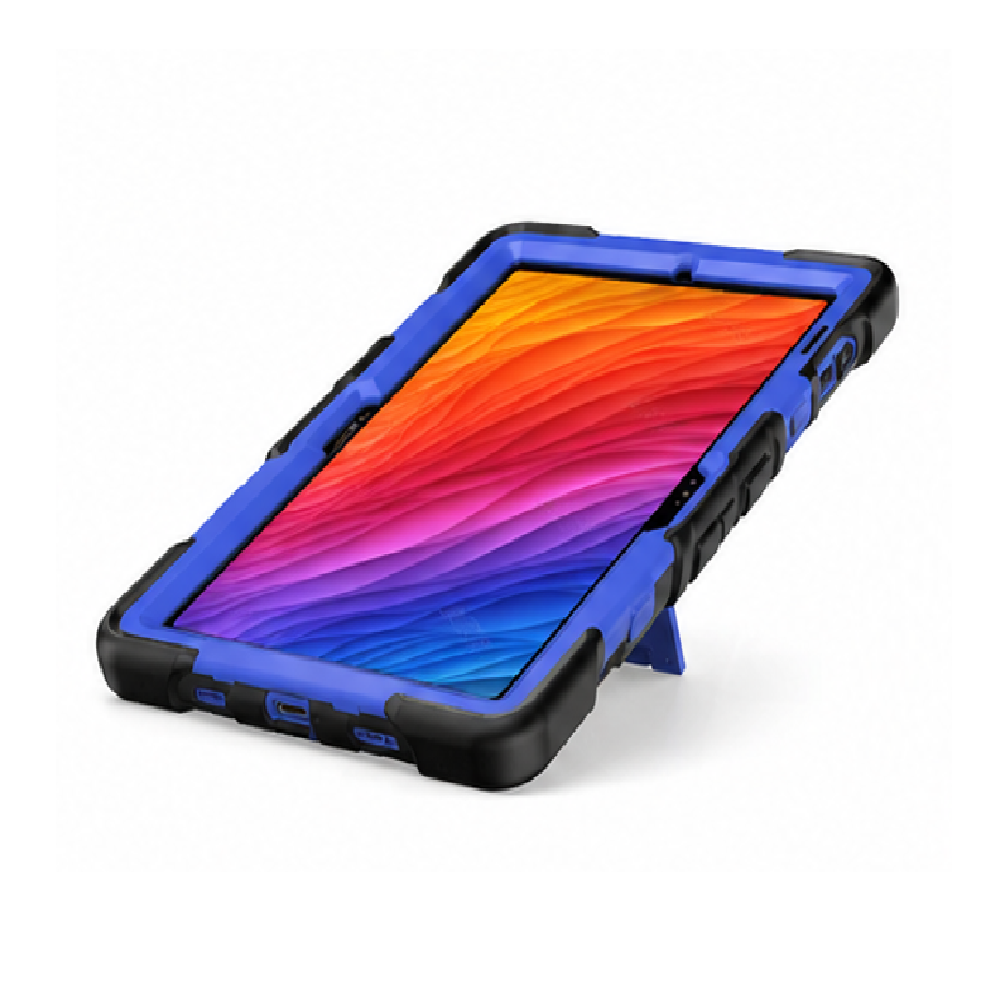 Samsung Galaxy Tab S10 FE Rugged Shockproof Case with Kickstand (Blue)