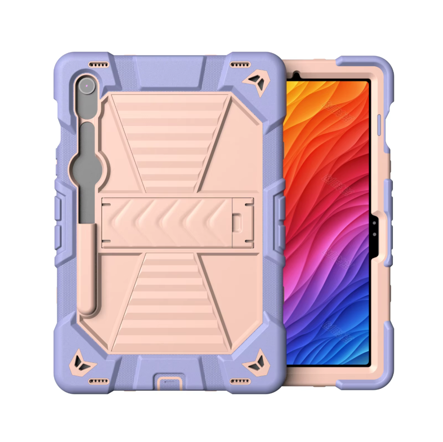 Samsung Galaxy Tab S10 Lite Rugged Shockproof Case with Kickstand