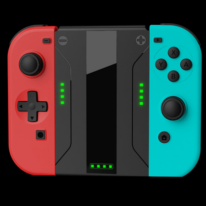 Nintendo Switch OLED Joy-Con Charging Grip with 2000mAh Rechargeable Battery Controller Handle