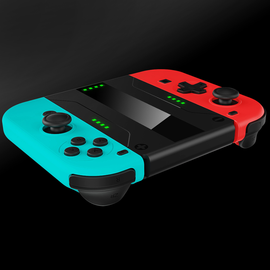 Nintendo Switch OLED Joy-Con Charging Grip with 2000mAh Rechargeable Battery Controller Handle