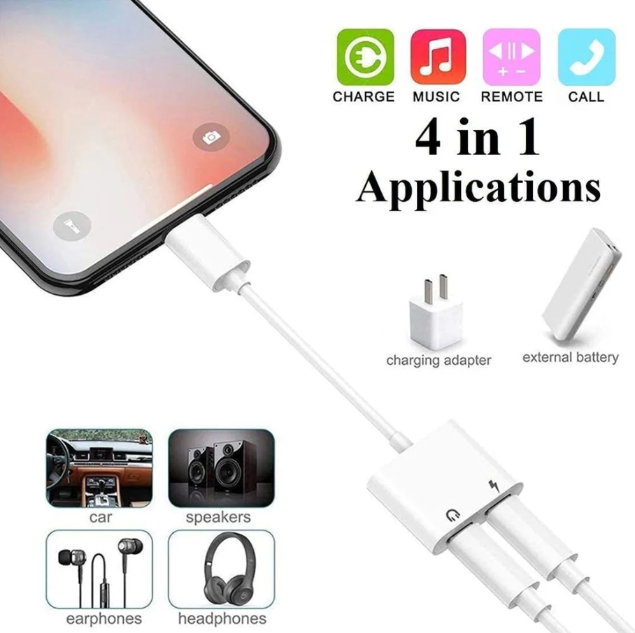 Vipfan Lightning to 2 x Lightning Adaptor (L09)