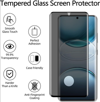Samsung Galaxy S23 Ultra Privacy Tempered Glass Screen Protector – 9H HD Anti-Spy, 2.5D Rounded Edge, Impact & Scratch Resistant