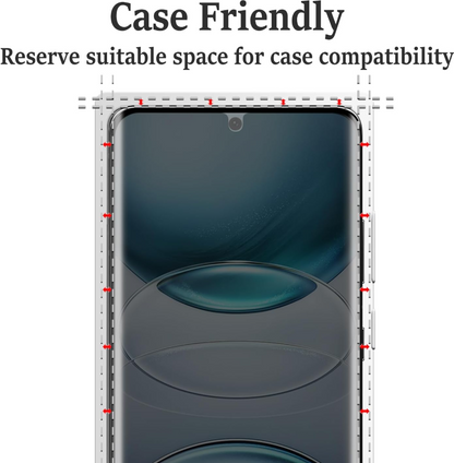 Samsung Galaxy S23 Ultra Privacy Tempered Glass Screen Protector – 9H HD Anti-Spy, 2.5D Rounded Edge, Impact & Scratch Resistant